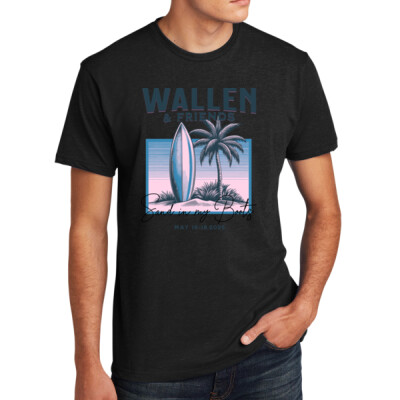 Wallen and Friends Purple Design Adult T-shirt Thumbnail